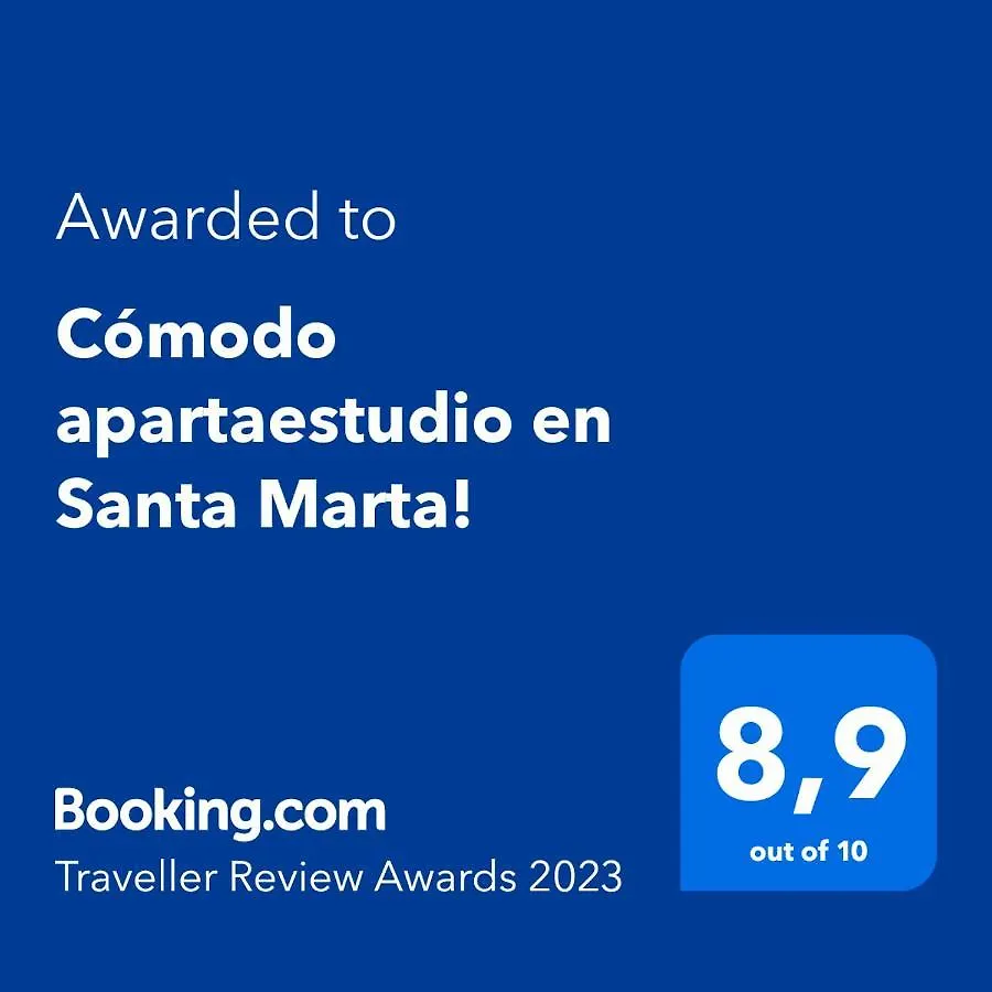 Cómodo apartaestudio en Santa Marta! 0*, Santa Marta (Magdalena)